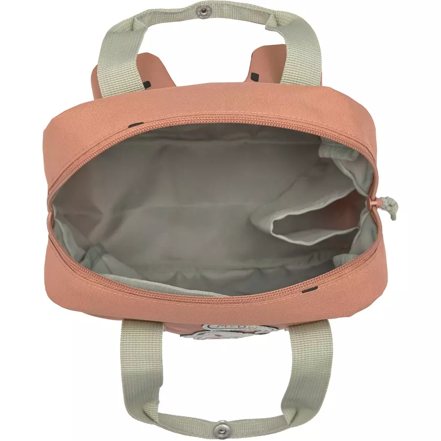 LÄSSIG Mini Square Backpack Happy Prints caramel