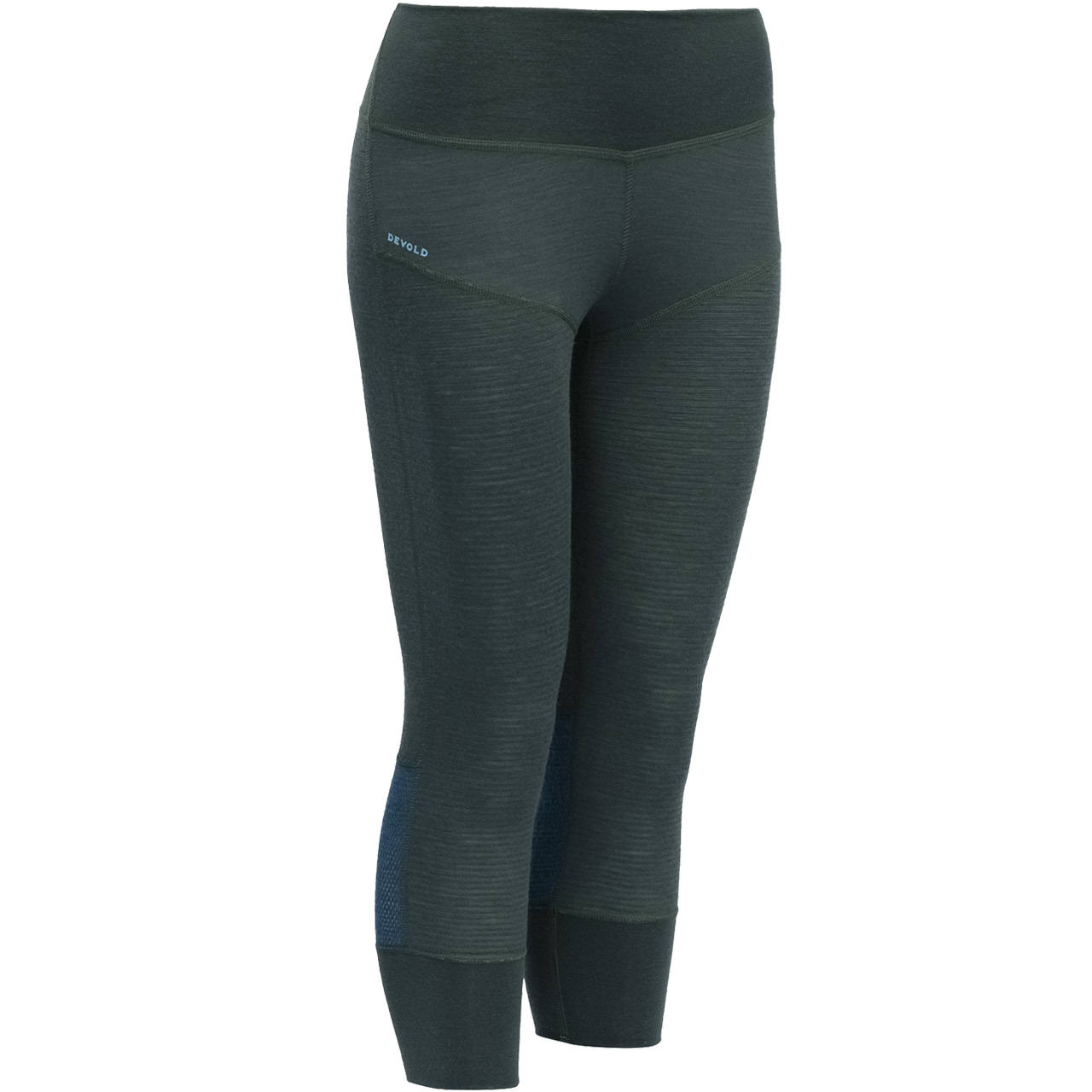 Devold Damen 3/4 Hose MerinoTUVEGGA woods green | Funktionsunterwäsche | Skitourenbekleidung | Damen | XSPO-Fashion