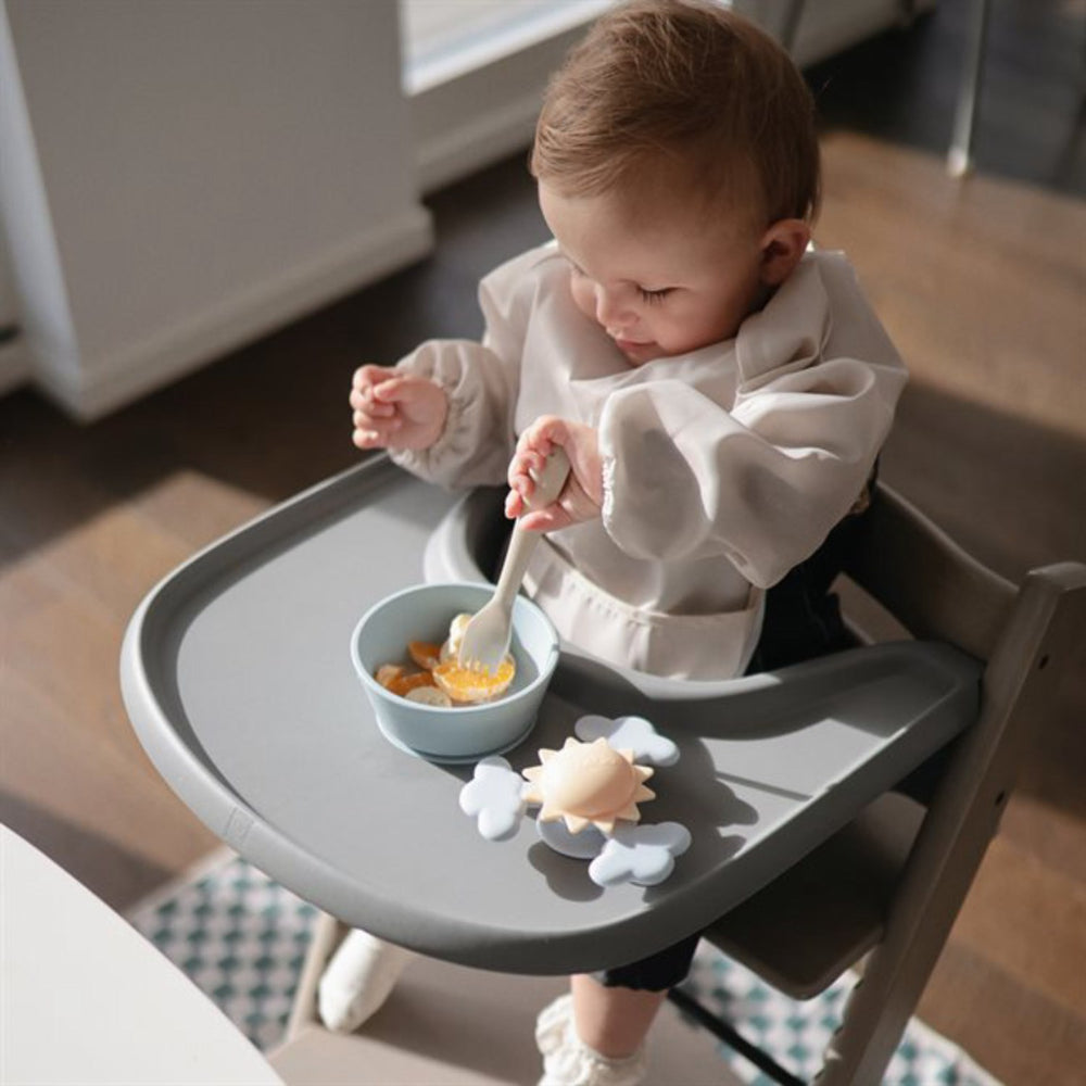 Køb Mushie Sunshine Suction Spinner Legetøj