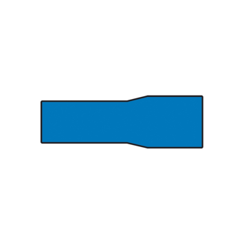 Carpoint Rondstekkerbus 549 Ø 5.0mm blauw blister 10 Stuks
