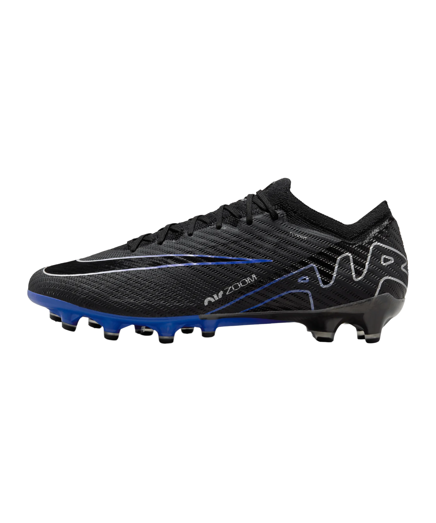 Nike Air Zoom Mercurial Vapor XV Elite AG-Pro Shadow Schwarz Silber Blau F040
