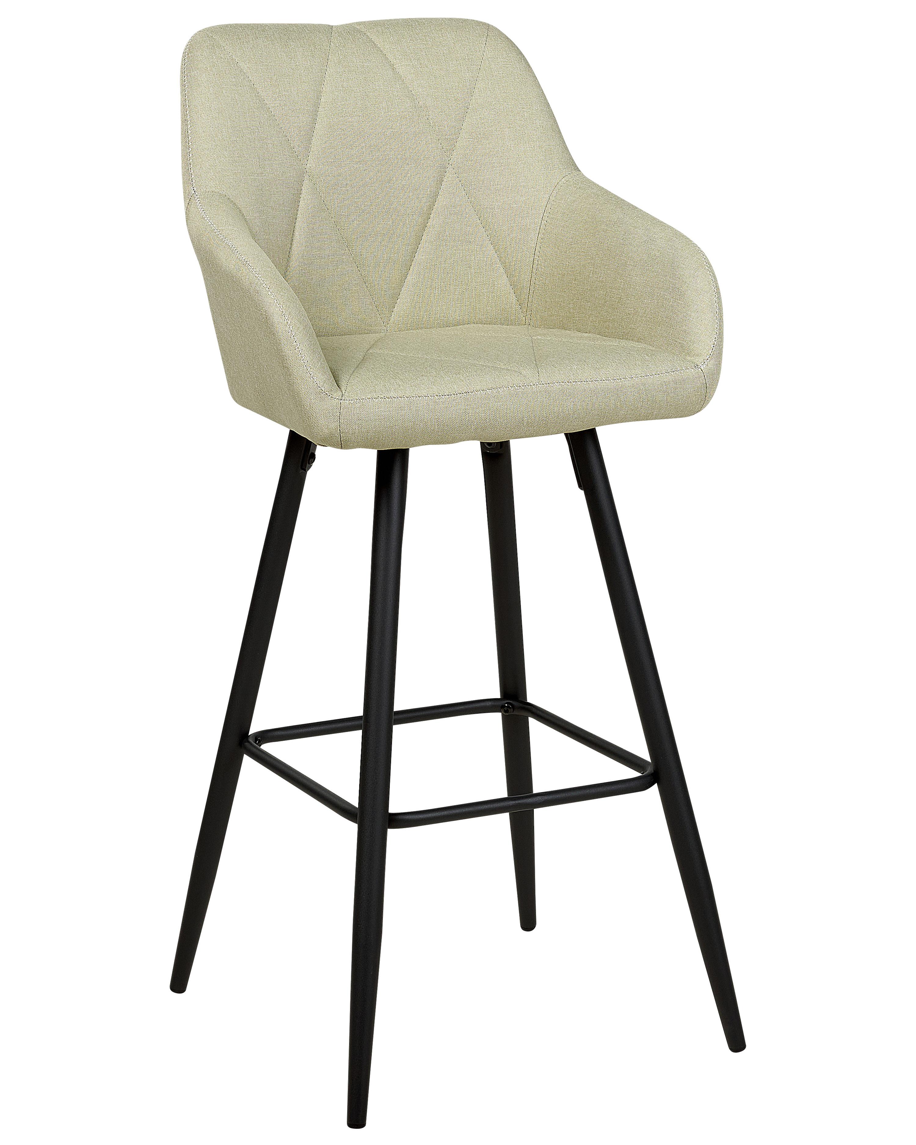Set van 2 barstoelen DARIEN Lichtgroen