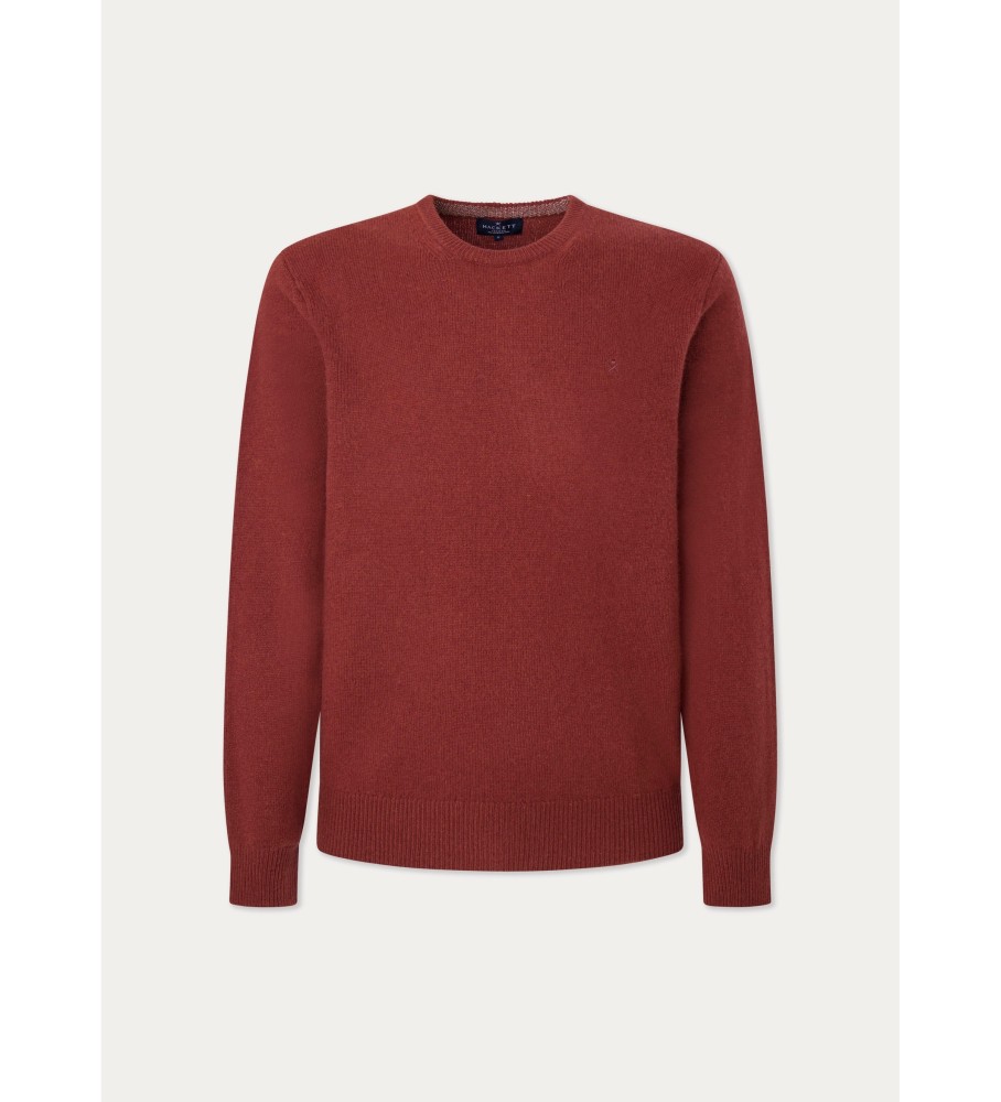 Hackett Jersey Lã de Cordeiro Borgonha