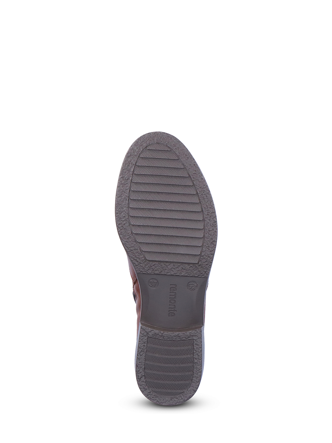Remonte Brown Leather Zip Boots