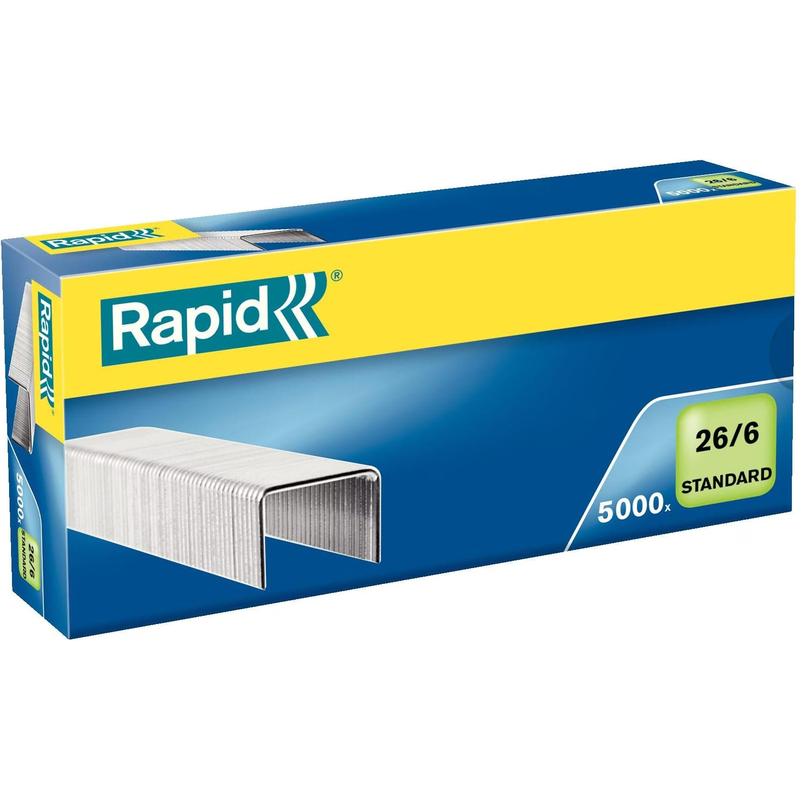 Rapid Heftklammern 26/6, 5000 Stück