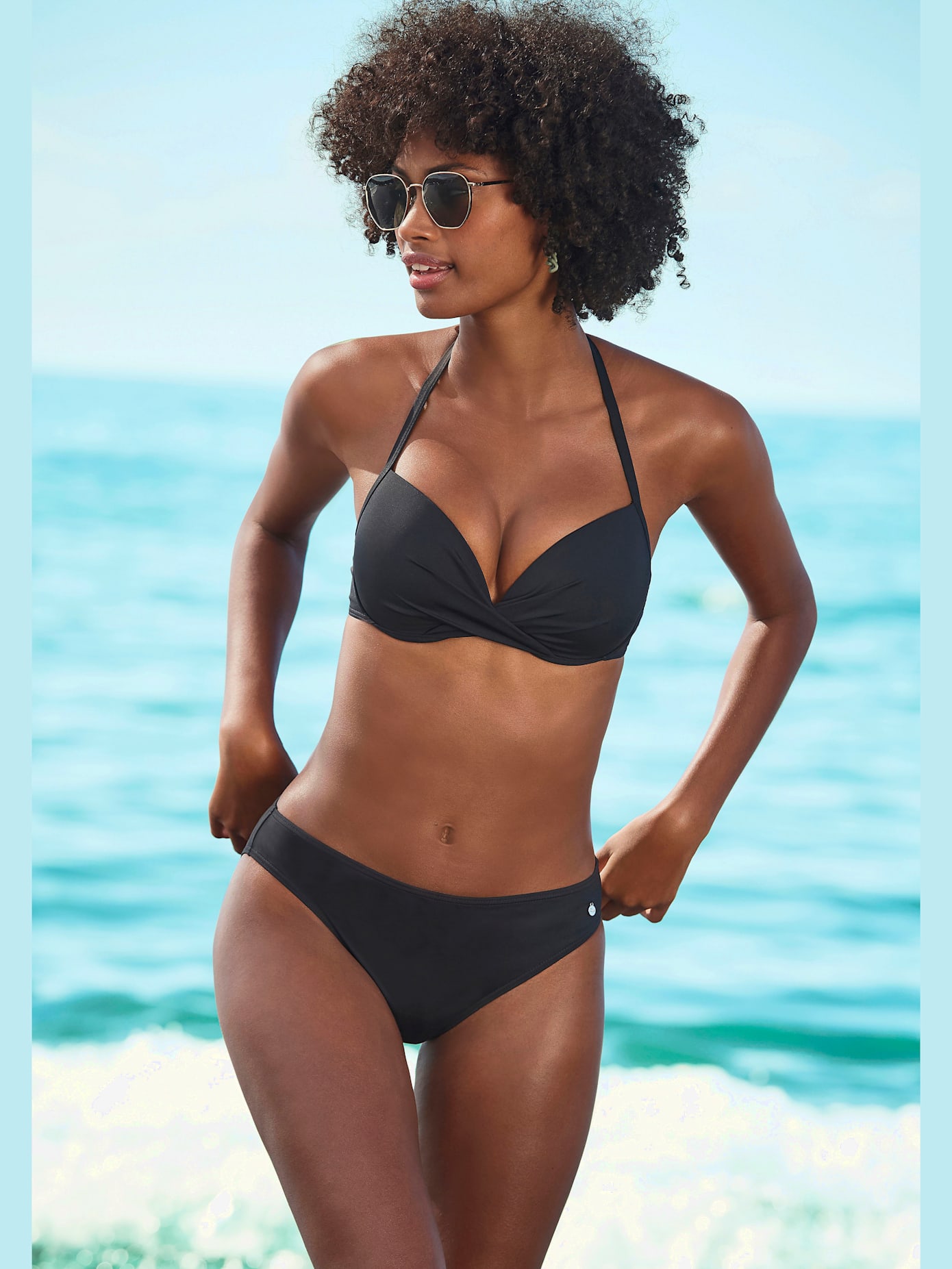 Bas de maillot de bain coloris mode