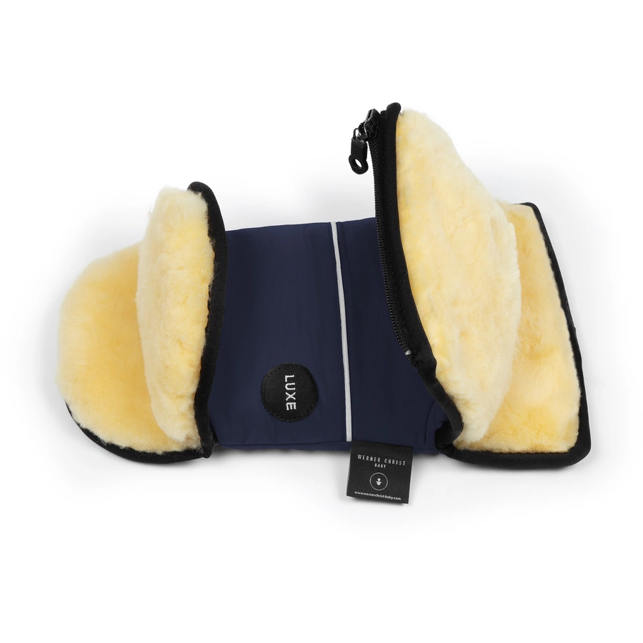 Werner Christ Baby Handwärmer GLOVY LUXE blau