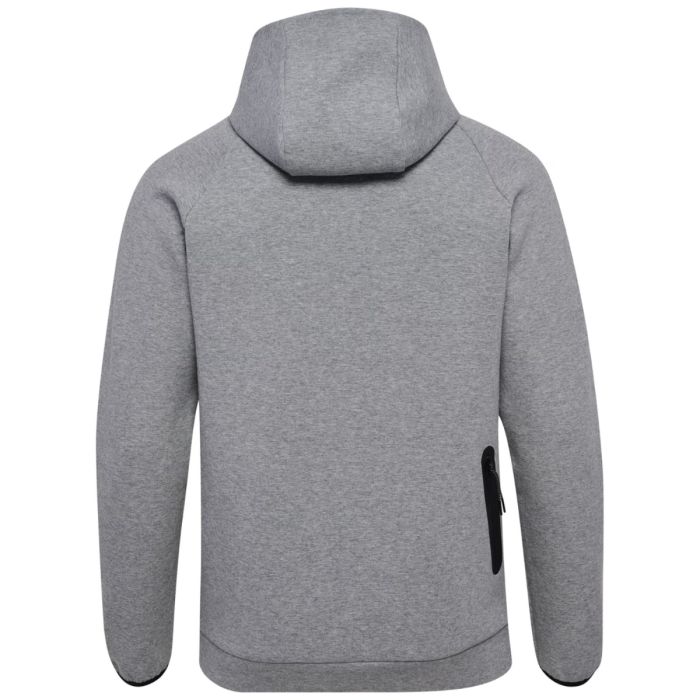 Hummel Unisex Trøjer Tech Fleece Zip Hoodie Grå