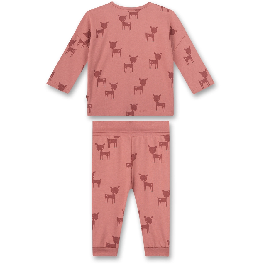 Sanetta Schlafanzug Bambi dunkelrosa