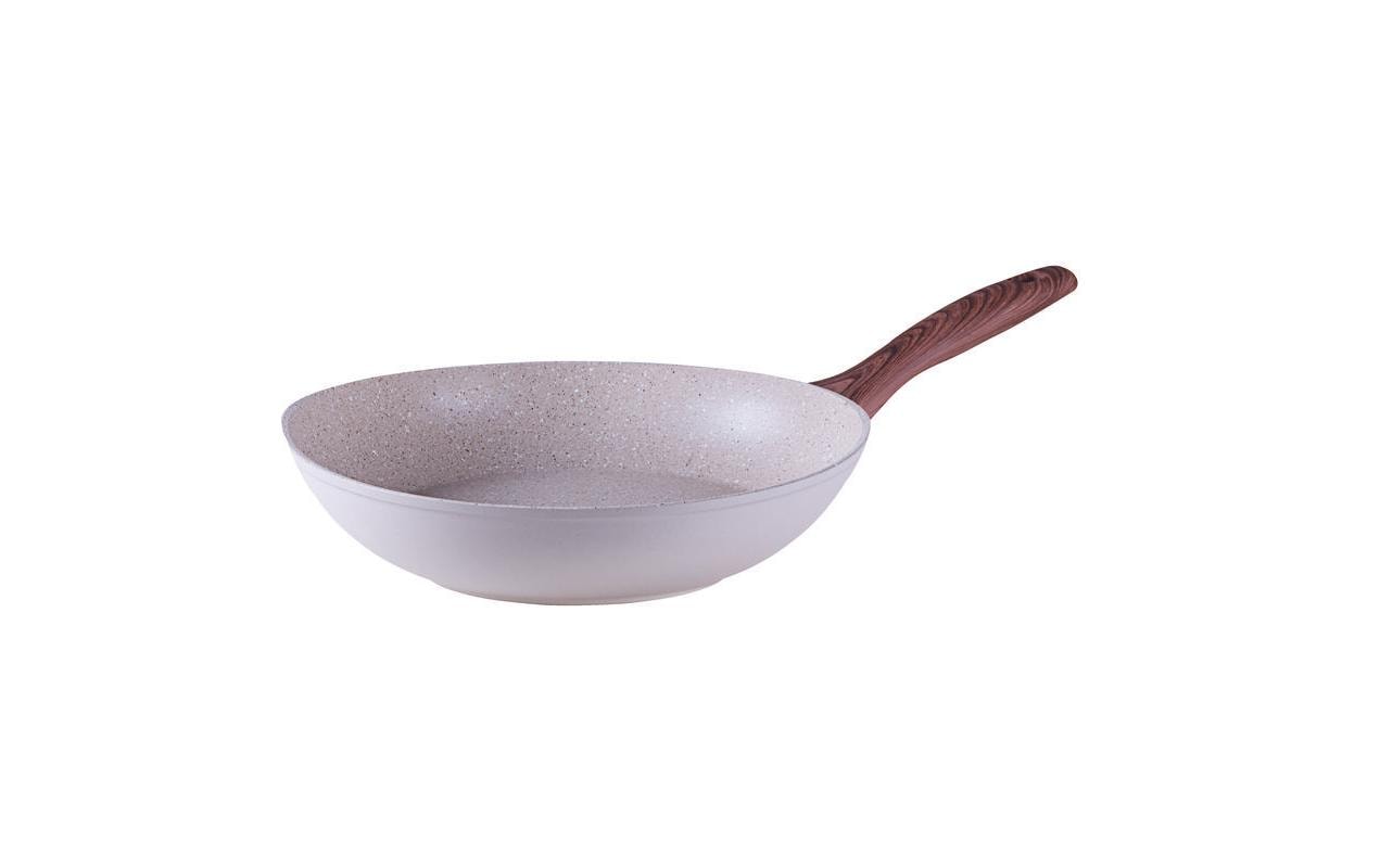 Wok Rock'N'Rose 28 cm, PinkWok mit Antihaftbeschichtung