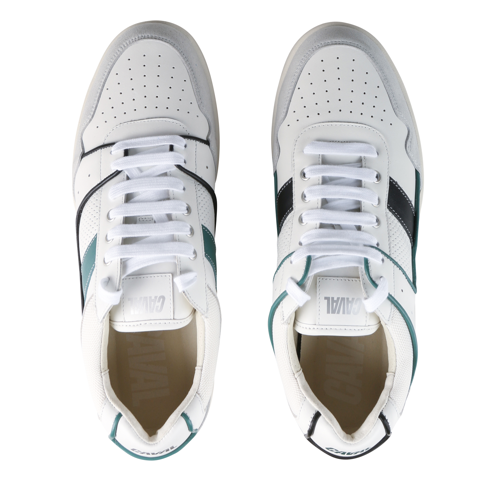 BLACK LAKE - Baskets basses en cuir| Blanc