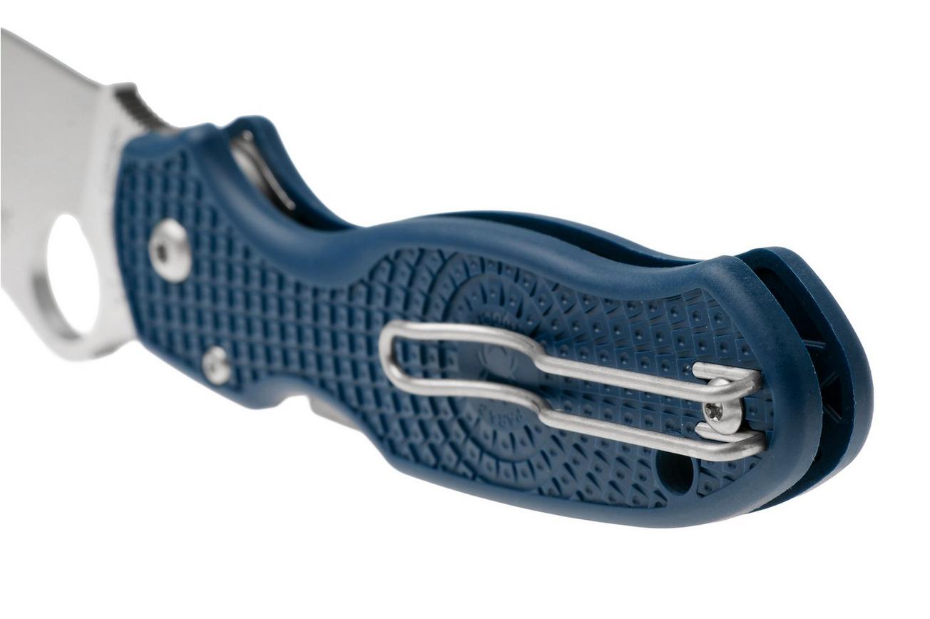 Spyderco Para 3 Lightweight CPM SPY-27 Cobalt Blue FRN C223PCBL zakmes