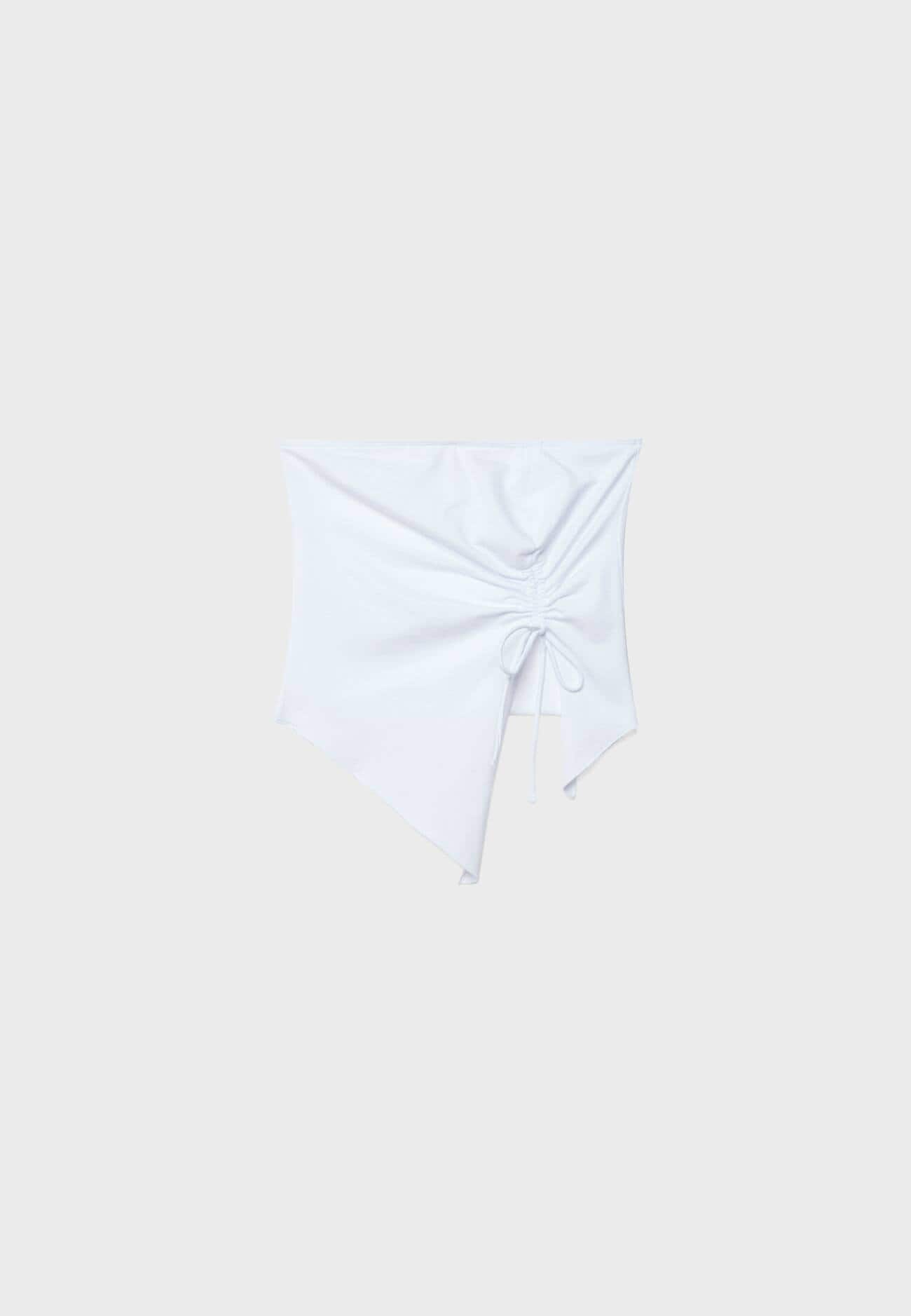Camiseta franzida