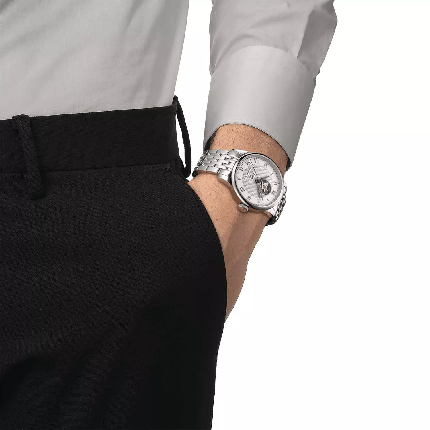 Tissot Le Locle Powermatic 80 Open Heart T0064071103302