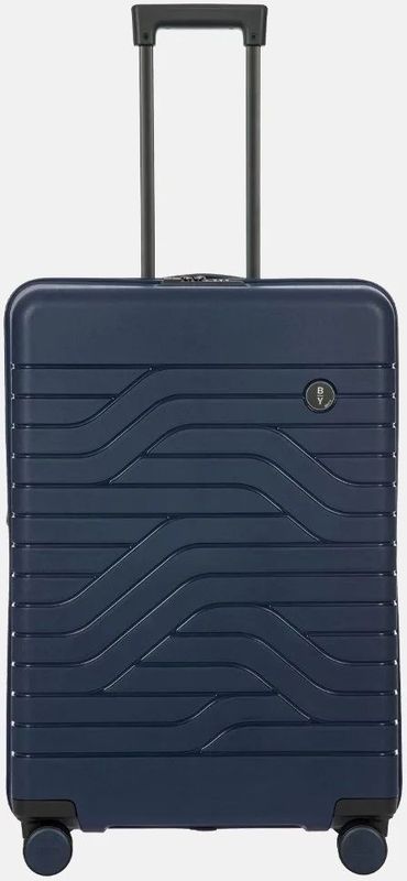 Bric's - Ulisse Trolley - Expandable Medium - Ocean Blue - Hardcase - Lichtgewicht