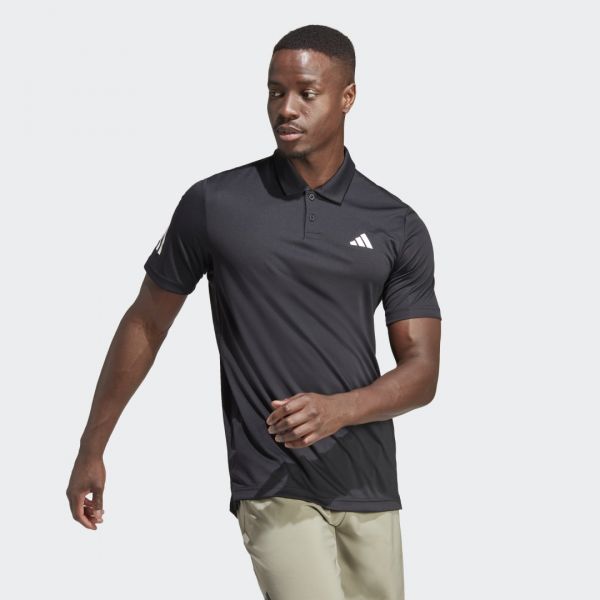 Adidas Polo de Ténis 3-Stripes Club Black M - HS3269-0003