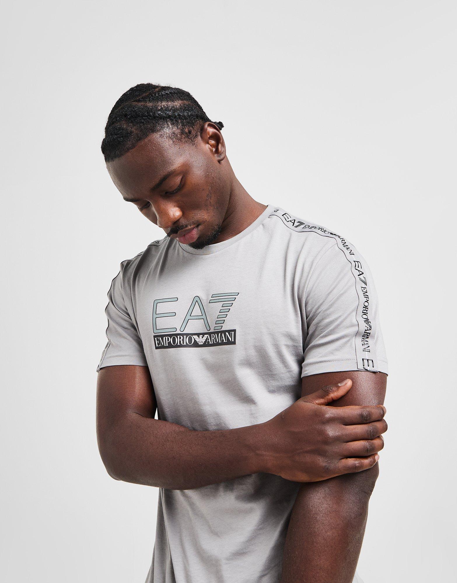 EA7 Emporio Armani T-shirt Tape Large Logo Homme