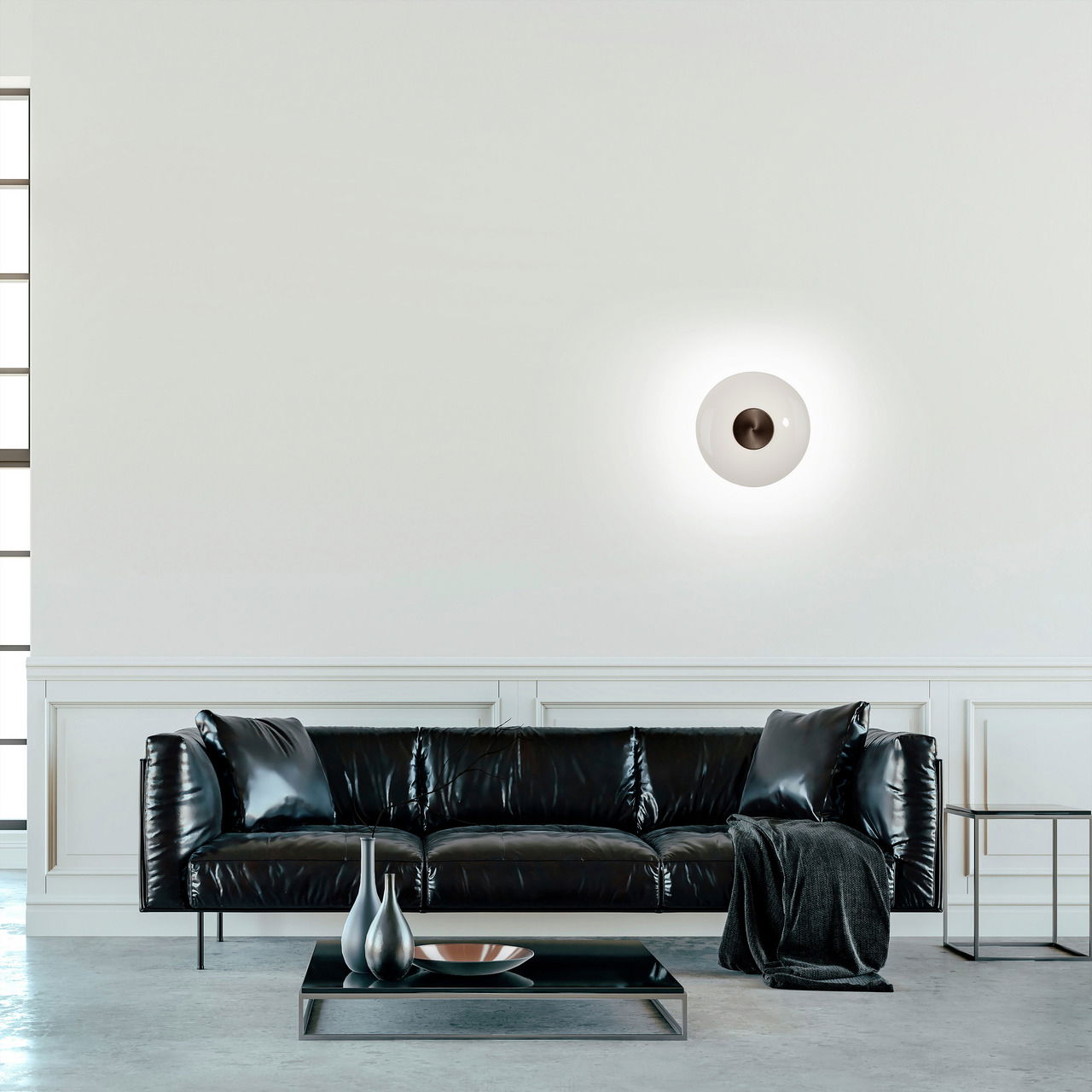 Paul Neuhaus Wand- und Deckenleuchte PURE VITRUM