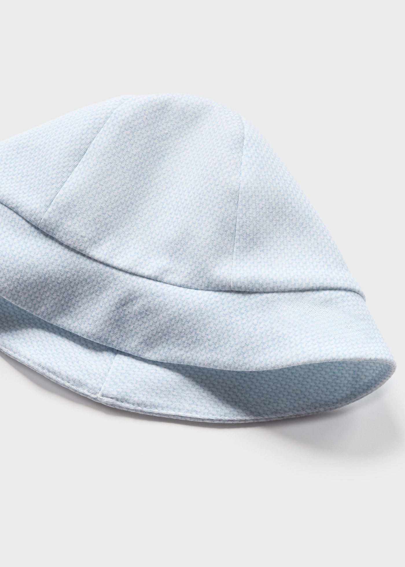 Macacão de algodão sustentável com gorro para recém-nascido