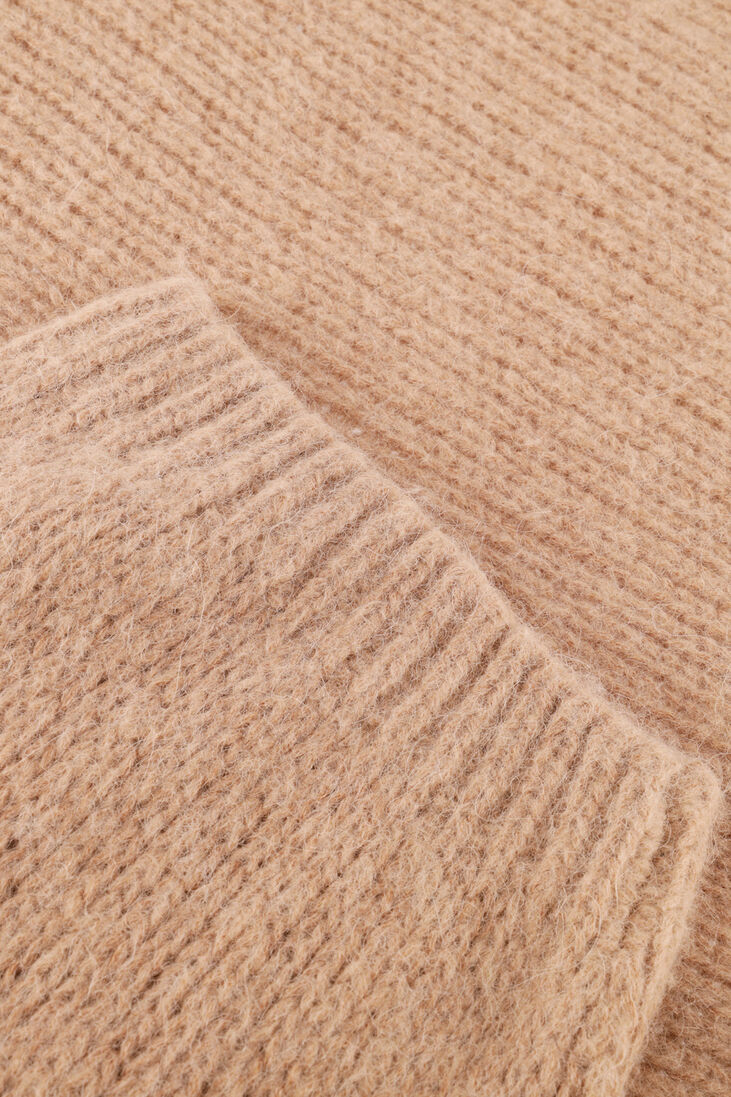 taupe knit-ted trui mell
