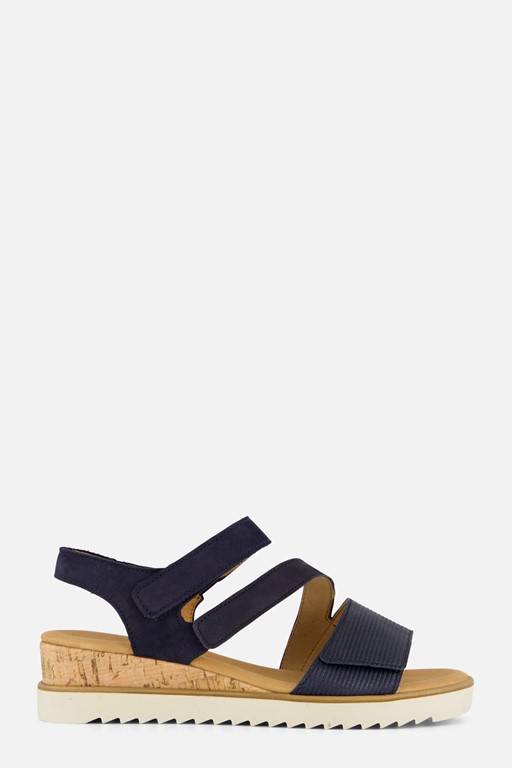 Gabor Sandalen blauw Leer