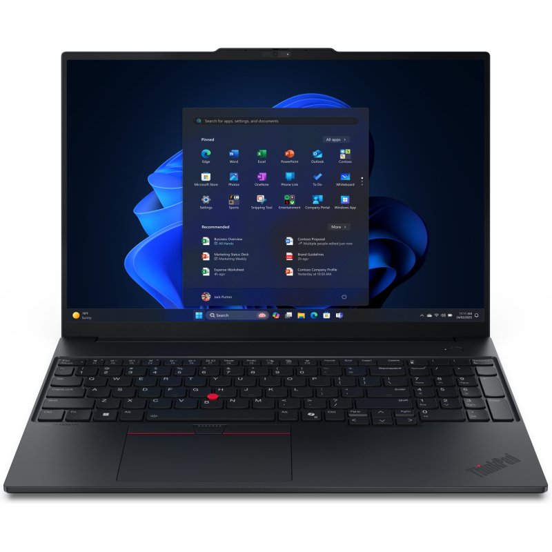Lenovo ThinkPad E16 Gen 3 (Intel) Copilot+ PC Intel Core Ultra 5 228V Ordinateur portable 40,6 cm (16