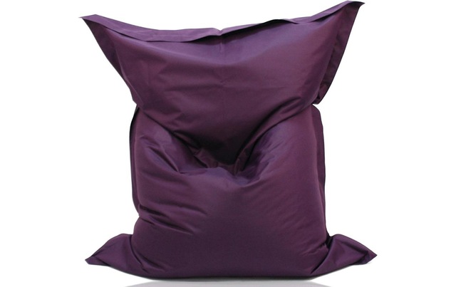 Hubatka TEXTIL Sitzsack »Sitzsack In/Outdoor, Brombeer«