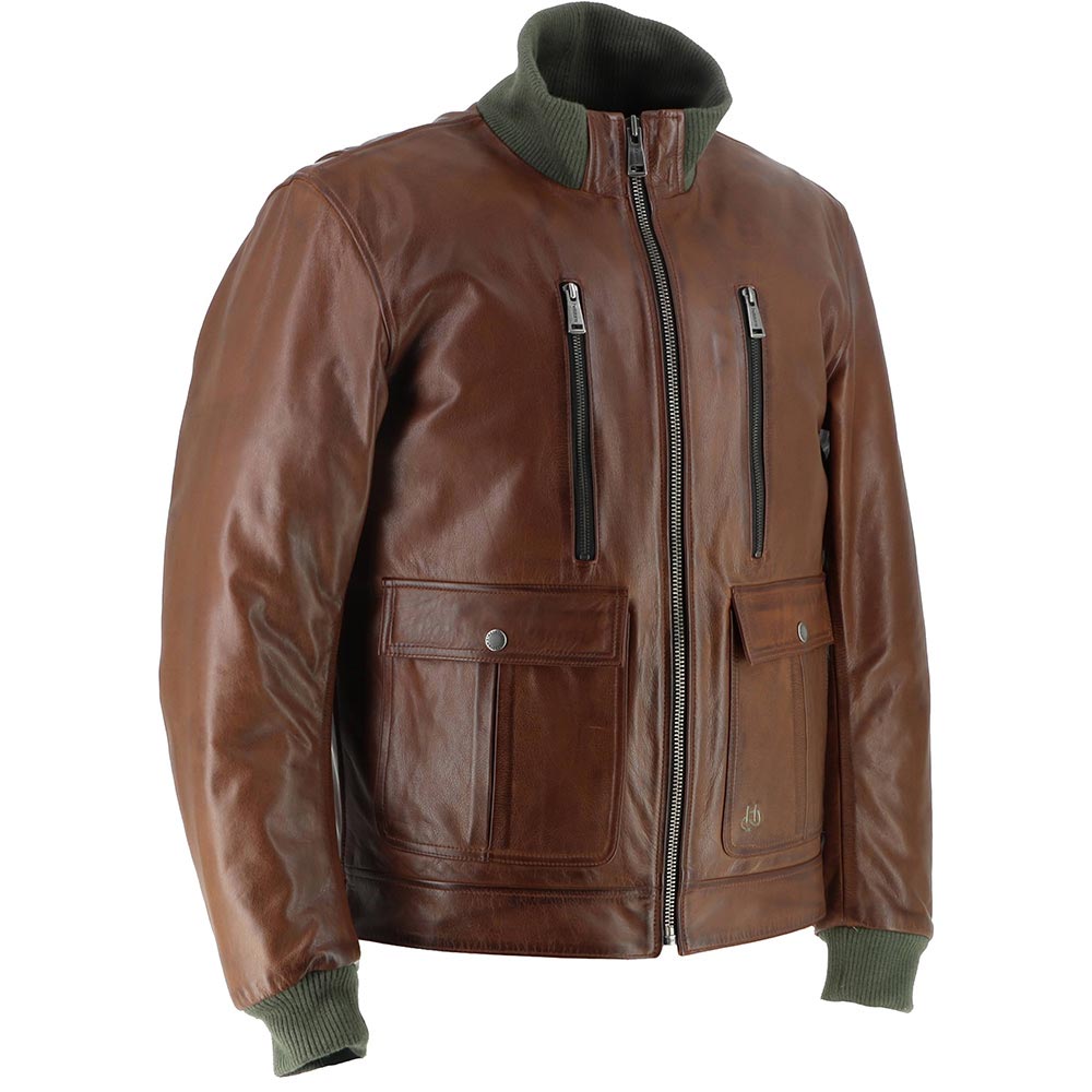 Helstons - Blouson Downtown Marron