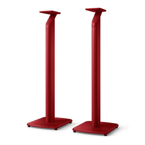 KEF S1 Floor Stand – elegante vloerstandaard voor de LSX II / LSX II LT Rood