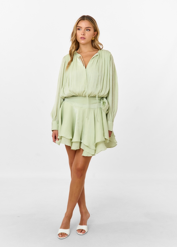 Vero Jurk salie groen