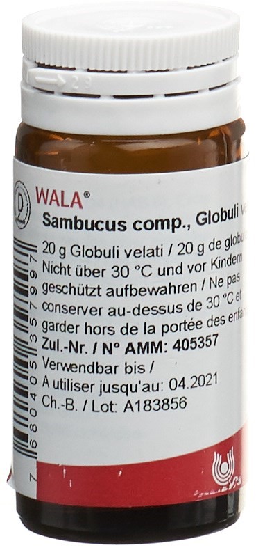 WALA Sambucus comp. Glob Fl 20 g