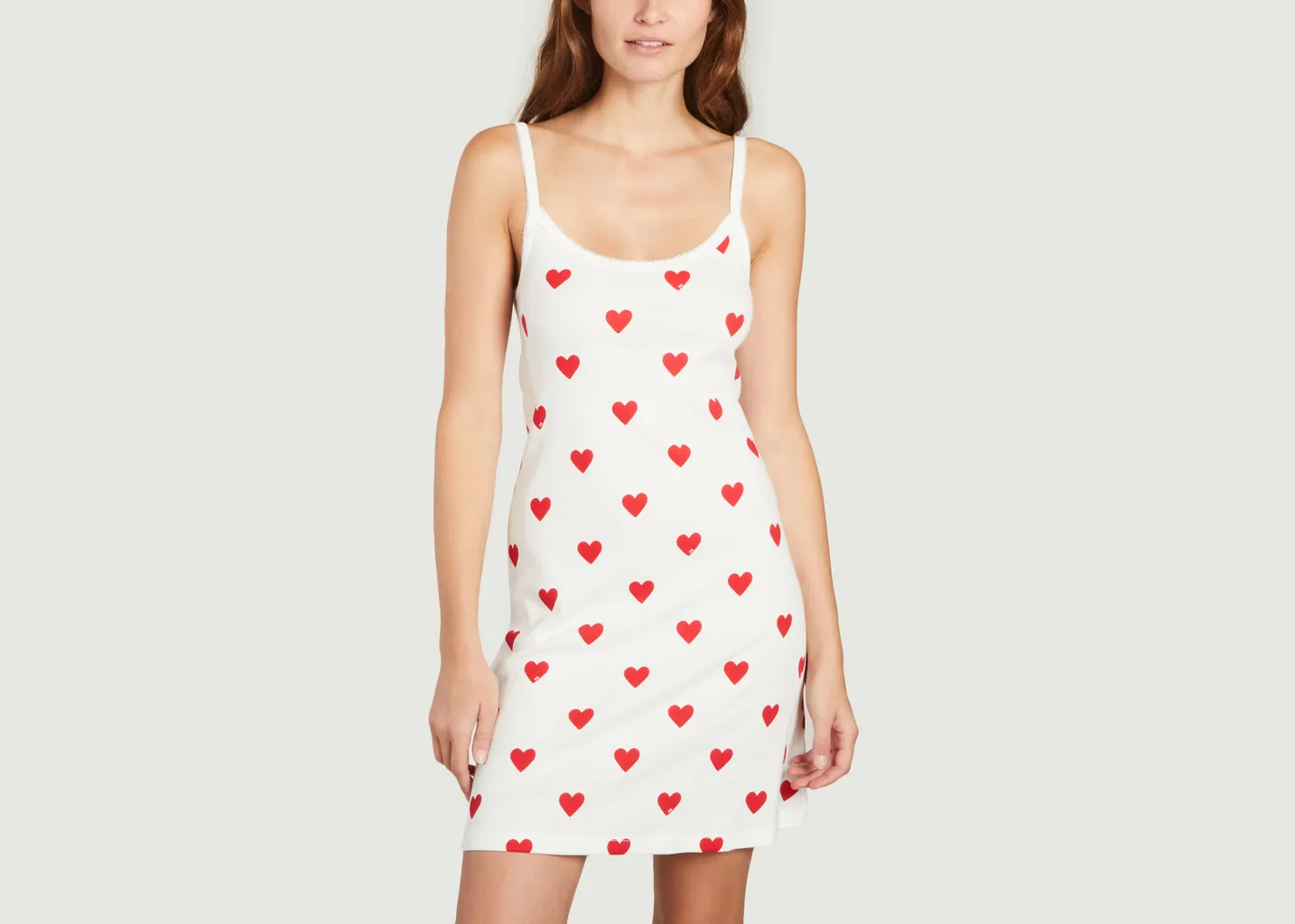Robe à bretelles en coton Petit Bateau