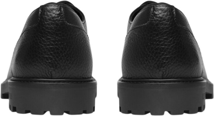 Les Deux Thatcher Grain Derby Shoe Black