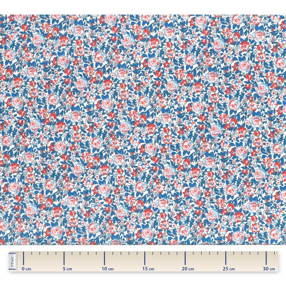 Coupon Tissu 50 Cm London Fleuri