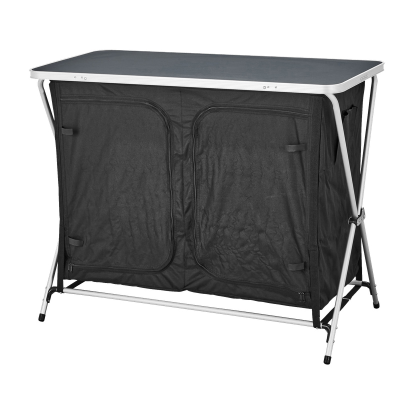 Campingskap 8 deler 110x89x53,5 cm