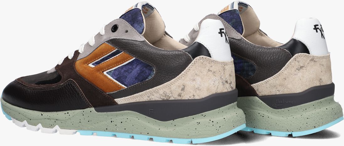 multi floris van bommel lage sneakers sfm-10154 de treener