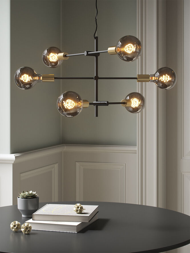 Nordlux Deco E27 | G95 Spiral | Dim | 1800 Kelvin | 140 Lumen | Pære