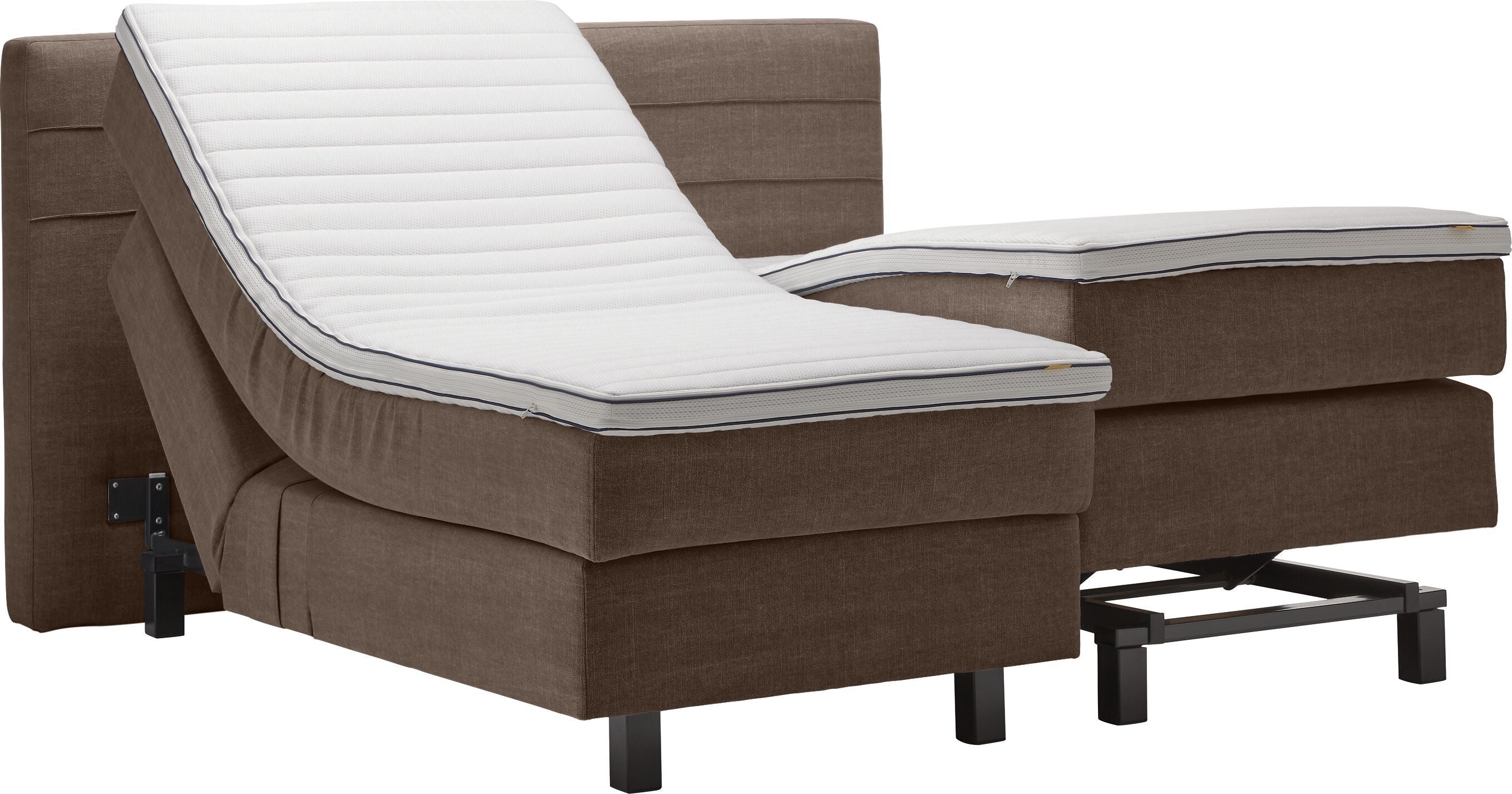 bico GOODNIGHT Boxspringbett - Braun / B: 160.0 cm x T: 200.0 cm
