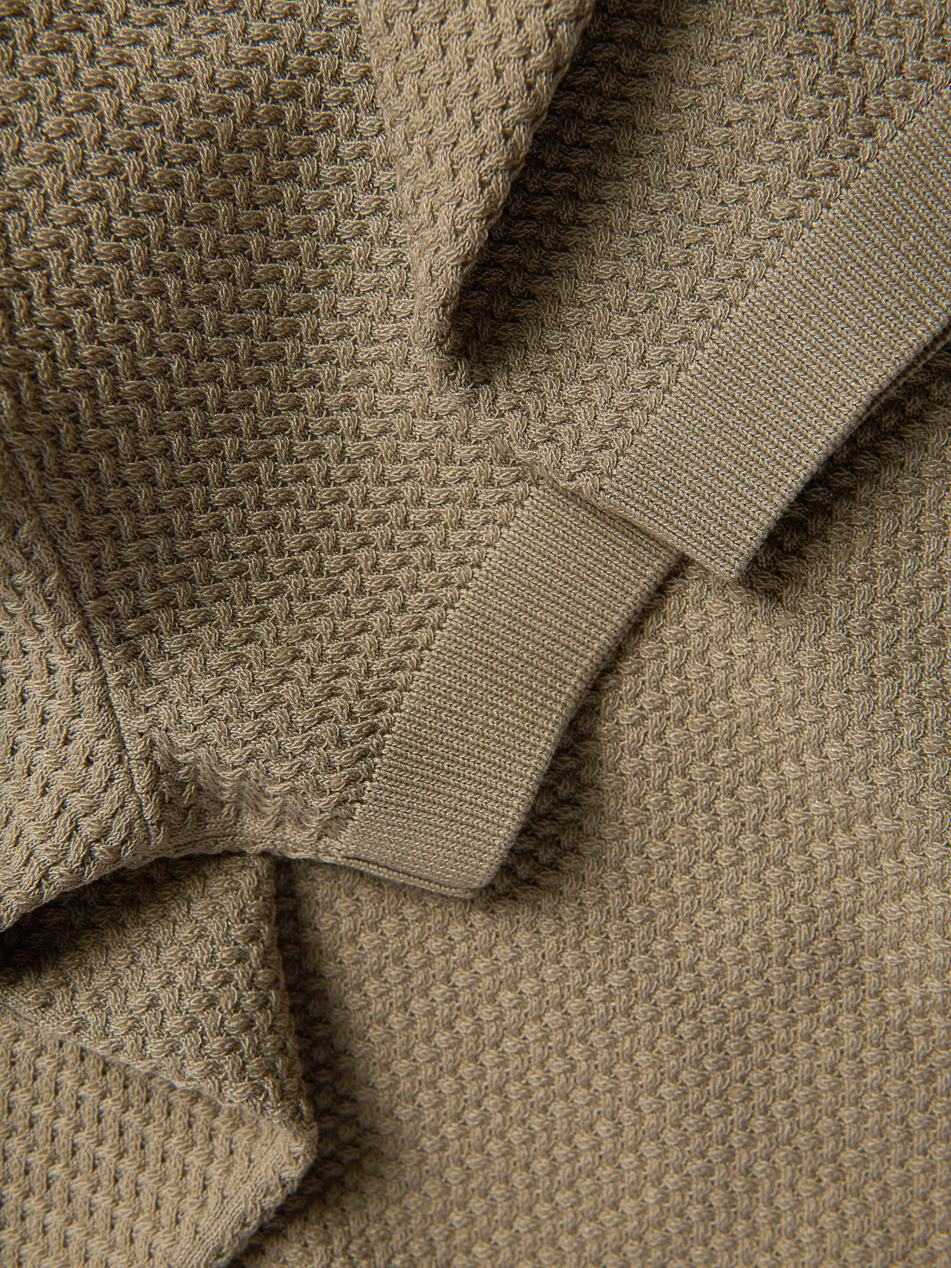 Strukturierter Viskose-Pullover