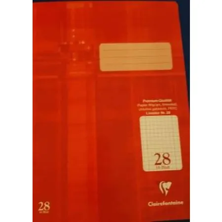 Clairefontaine Premium-Heft A4 Lin. 28, 16 Blatt, 90g/m²