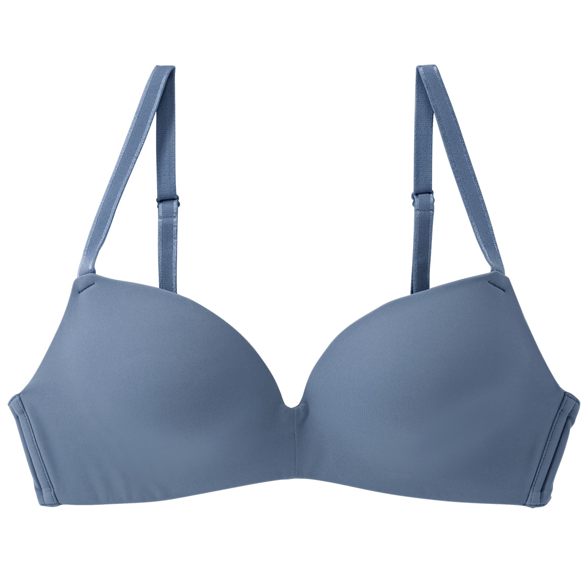 Gina Benotti Damen Soft-BH im Basic-Look blaugrau