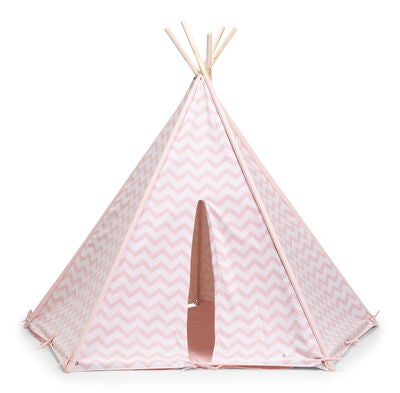 Alice & Fox Leketelt Tipi, Rosa/Hvit