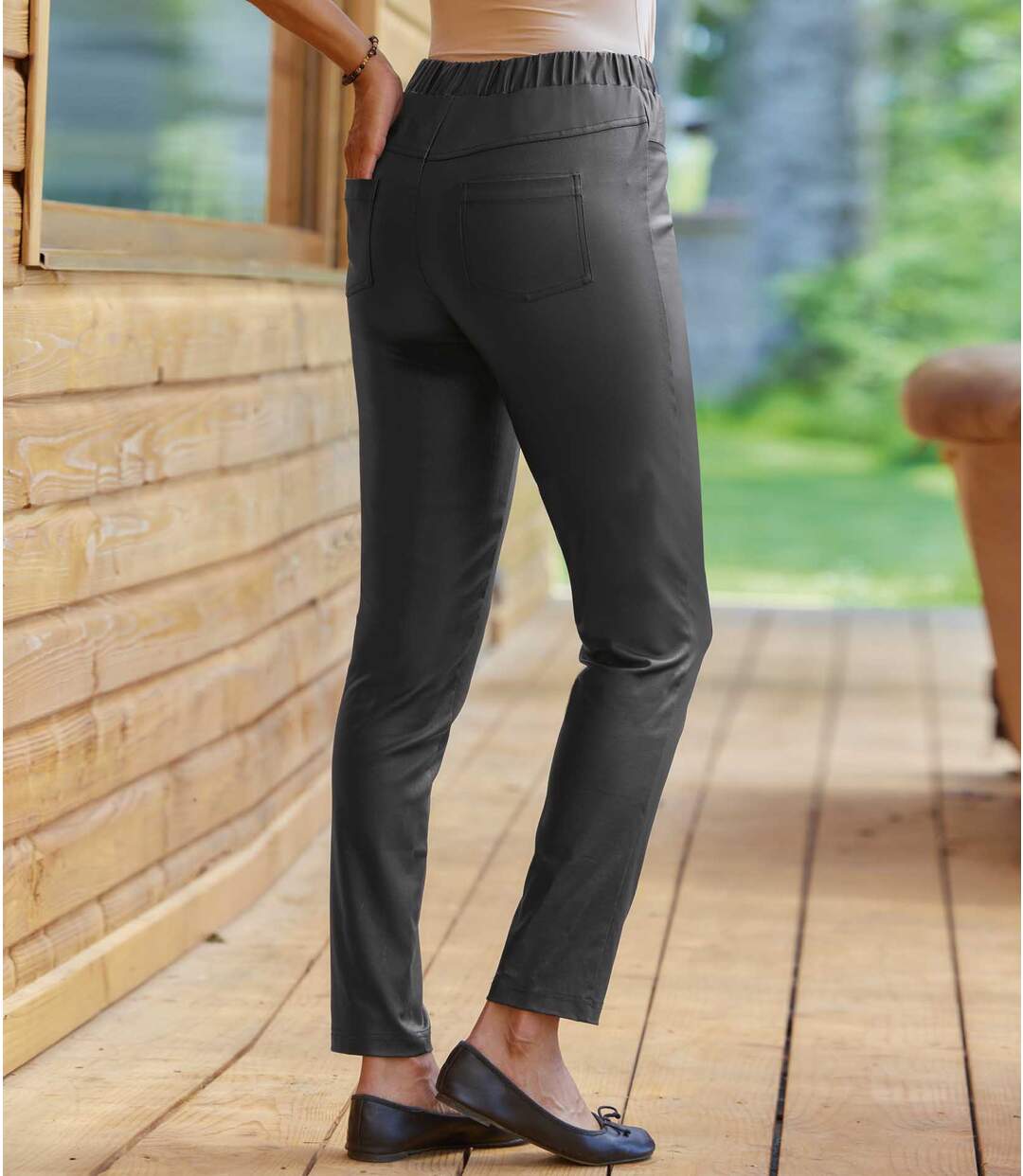 Pantalon Tregging Enduit