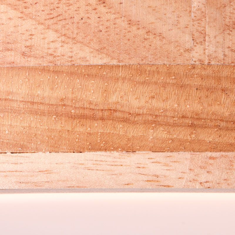 SLIMLINE PLAFONDLAMP Ø34CM 12W HOUT