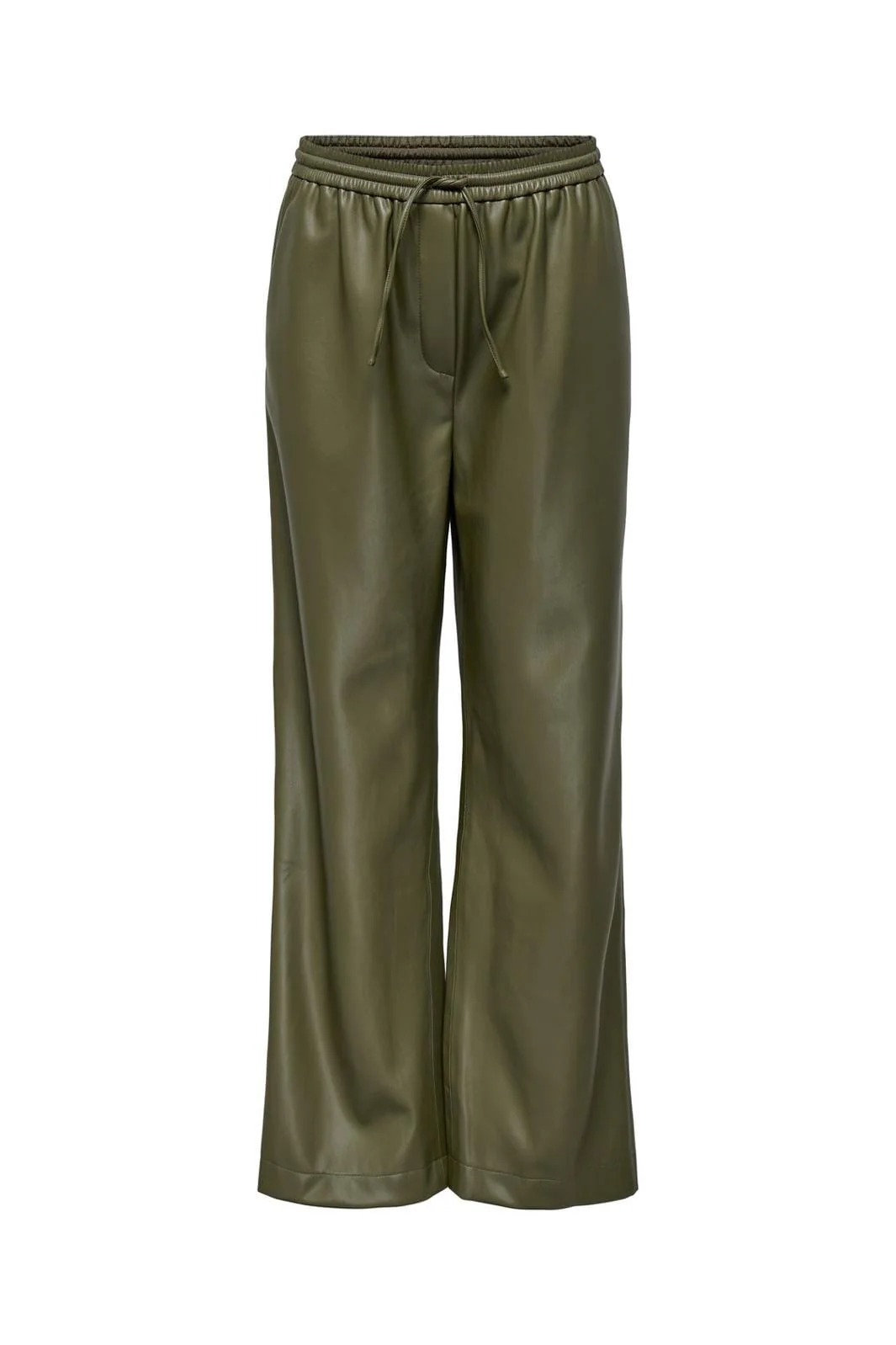 Only Onljovana Faux Leather Trackpant