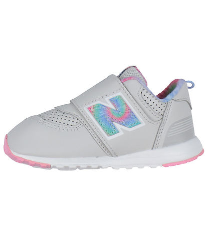 New Balance Schuhe - 574 - Grey Materie/Signal Pink