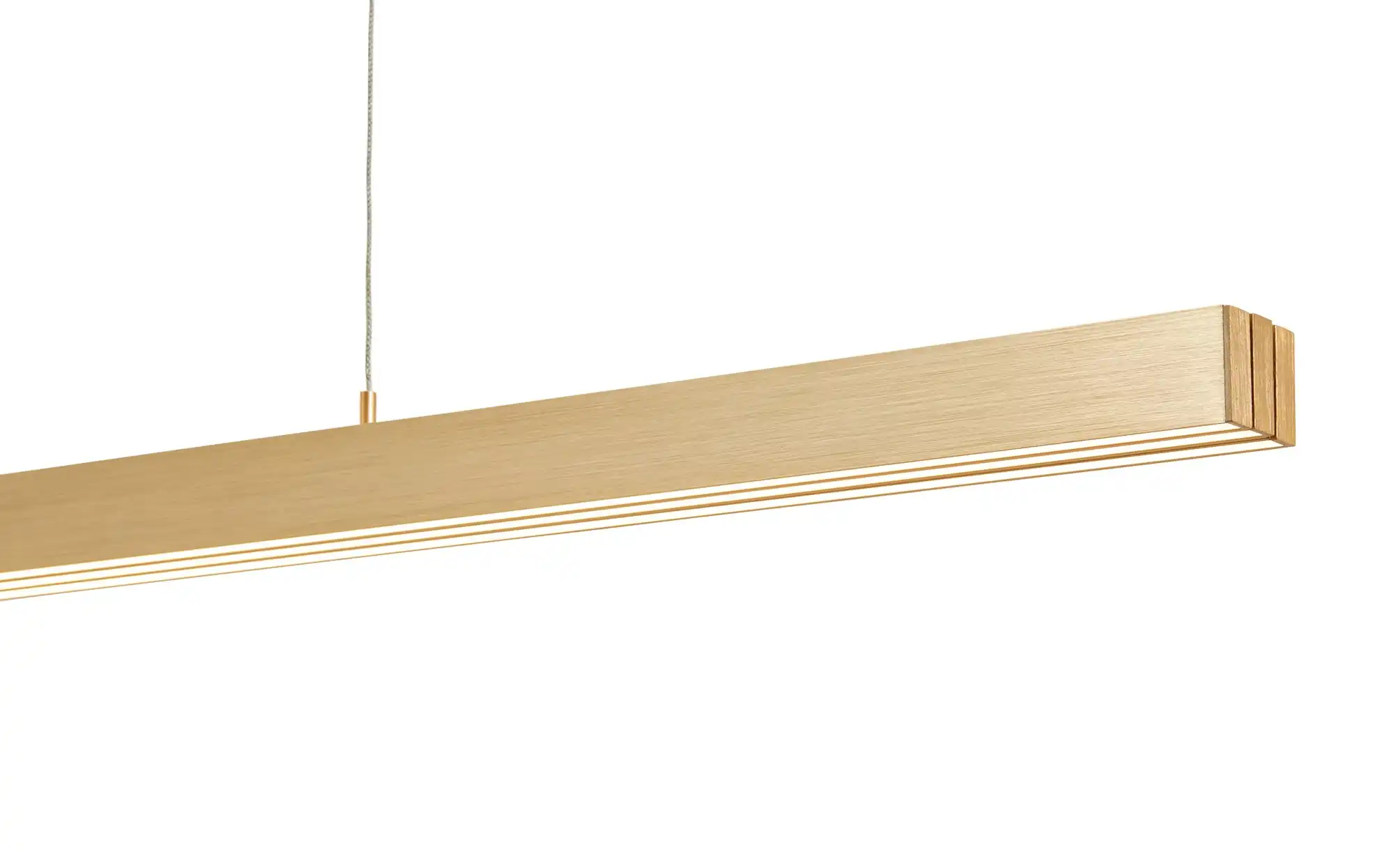 Paul Neuhaus LED-Pendelleuchte, messing-matt mit Touchdimmer