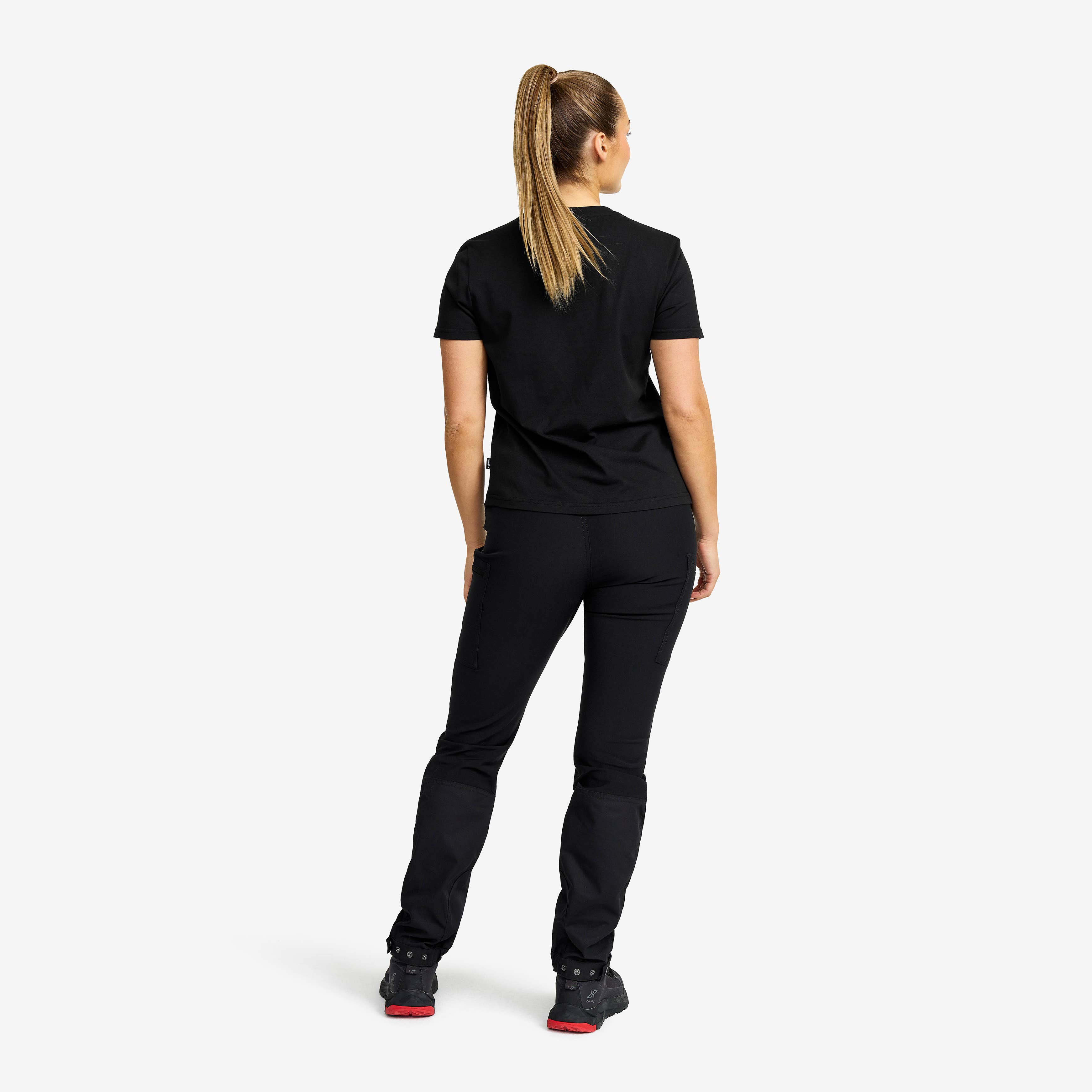 Easy T-shirt  Dame Black