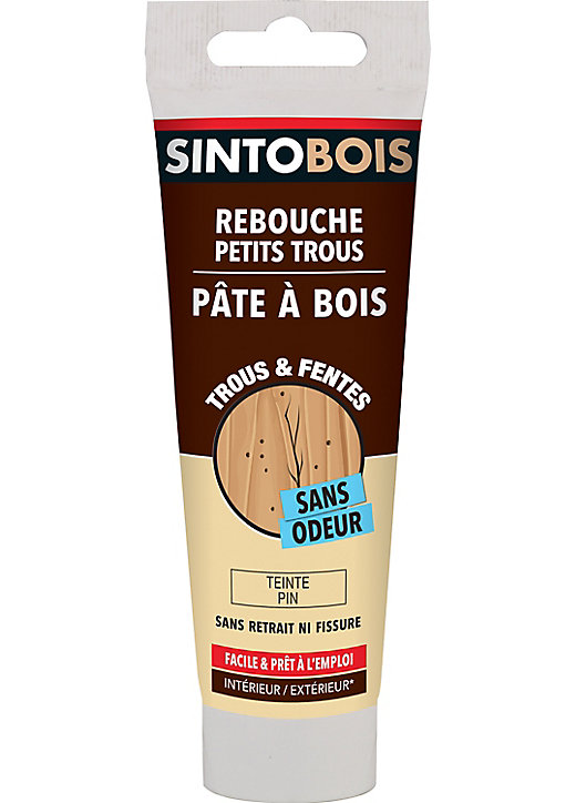 Pâte à bois à l'eau Pin Sintobois 80g