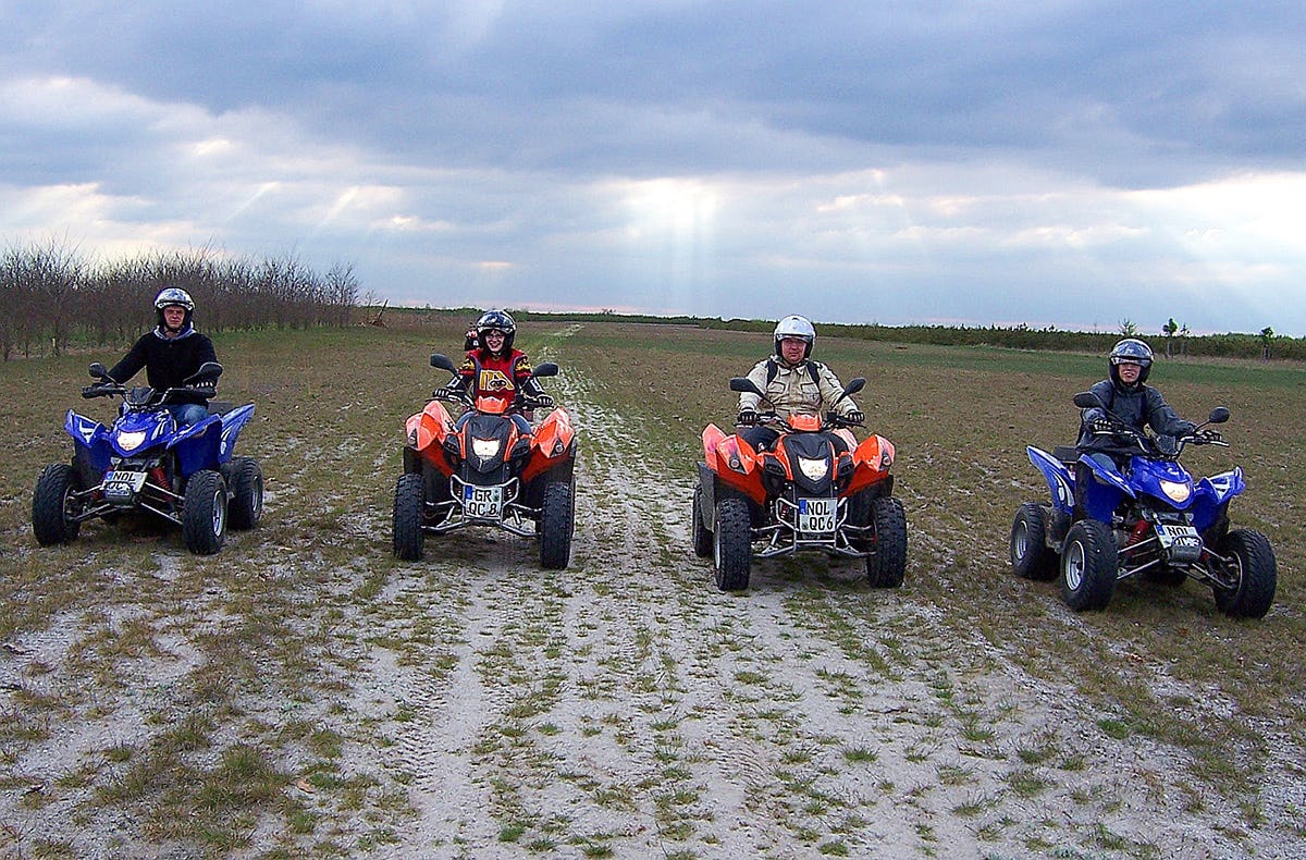 On- & Offroad- Kleine Abenteuer Quadtour Weißwasser